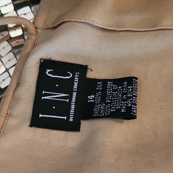 Gold sequin crop top - Picture 5 of 6